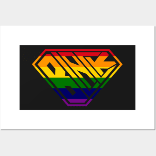 Black SuperEmpowered (Rainbow) Posters and Art